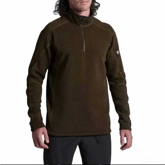 Kuhl Other - EUC Kuhl Revel Brown Quarter-Zip Sweatshirt